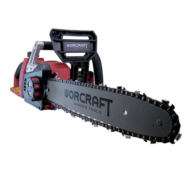 Drujba electrica cu 2x acumulatori 4 Ah, 20 V Li-ion, 35 cm, incarcator, Worcraft