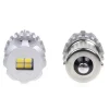 Set becuri auto cu LED CANBUS compatibil P21 R5W/R10W 22 SMD Alb 12V/24V, destinat competitiilor auto sau off-road