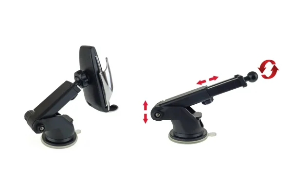 Suport auto inteligent pentru telefon cu incarcare wireless PHW-01