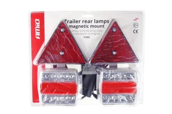 Lampi spate cu magnet pentru remorca 02140