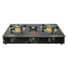 Aragaz camping, portabil, sticla securizata, 2 arzatoare, 2.5 kW, Breckner Germany