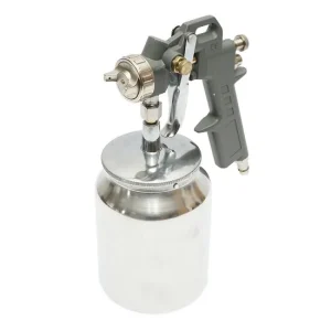 Pistol de vopsit cu aer comprimat, vas inferior, inox, 3 bar, 1 L, 1.5 mm, Breckner Germany