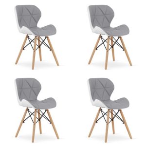Set 4 scaune stil scandinav