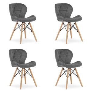 Set 4 scaune stil scandinav