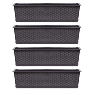 Set 4 jardiniere decorative