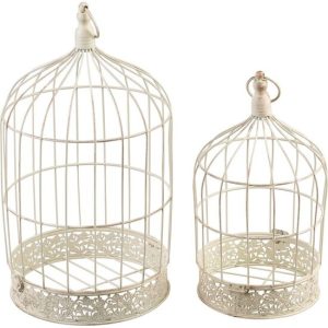 Set 2 colivii decorative pentru pasari