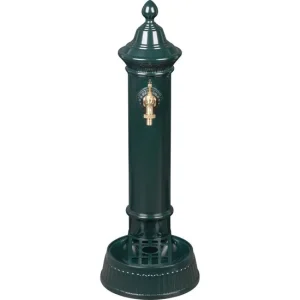 Masca robinet de gradina, aluminiu, verde, 29x25x74 cm, Strend Pro