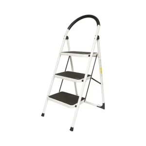 Scara metalica, 3 trepte, max 150 kg, 127 cm, Crownman