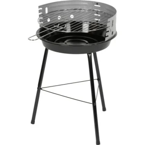 Gratar gradina cu carbuni, grill rotund, 33.5 cm, 38x38x55 cm, Fabio