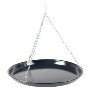 Tava rotunda emailata pentru gratar