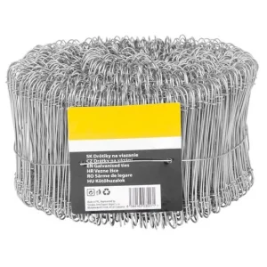 Set 3000 bucle de sarma pentru legat otel beton, 1.1x100 mm