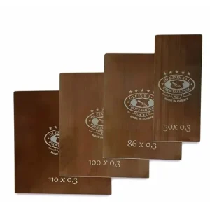 Spacluri japoneze inox, Gold Line, set 4 buc, 50-110 mm, pentru glet si finisaje, Olejnik