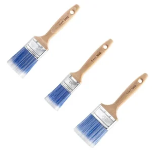 Set 3 pensule pentru vopsele acrilice, latex, 38, 50, 63 mm, Beorol Expert