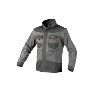 Geaca de lucru, convertibila in vesta, 2 in 1, maneci detasabile, bumbac, marimea XXXL/58, NEO