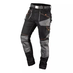 Pantaloni de lucru slim fit, cu curea, model HD, marimea S/48, NEO