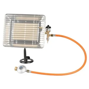 Incalzitor pe gaz, aprindere piezoelectrica, cu furtun si regulator, 1.4-4.2 kW, 305 g/h, Strend Pro