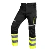 Pantaloni de lucru, reflectorizanti, negru si galben, model Hi-Vis, marimea XL/54, NEO