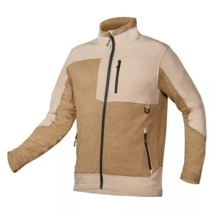 Geaca de lucru softshell, poliester, model Outdoor, bej, marimea XXL/56, NEO