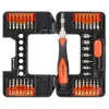 Set varfuri, biti, cu surubelnita, 37 buc, Torx, plate, Phillips, Strend Pro