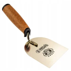 Mistrie inox, semirotunda, 12 cm, maner pluta, Olejnik