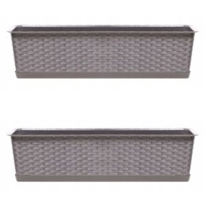 Set 2 jardiniere decorative