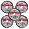 Set 5 discuri diamantate turbo subtire