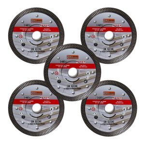 Set 5 discuri diamantate turbo subtire