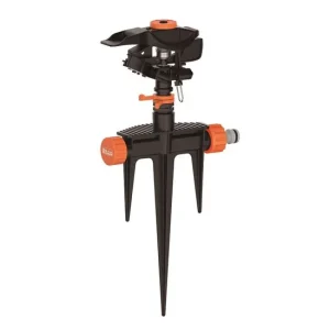 Aspersor pulsatoriu, plastic, cu tarus, 530 mp, Richmann Exclusive