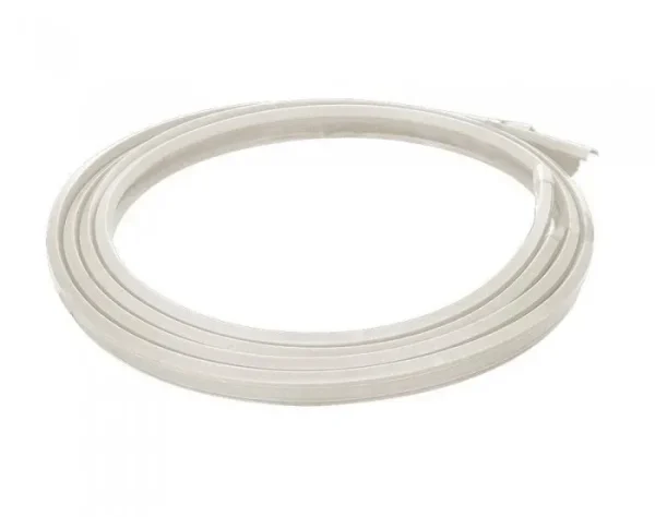 Set protectie jante, calitate Premium, 4 inele din plastic, culoare ALB