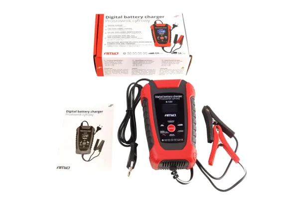 Redresor digital auto 6V/12V - 2A/6A DCB-02