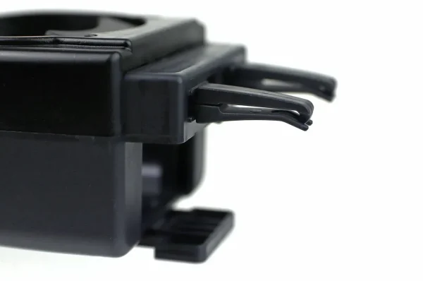 Suport auto universal pentru pahare, montaj in grila de ventilatie, culoare neagra, DH-03