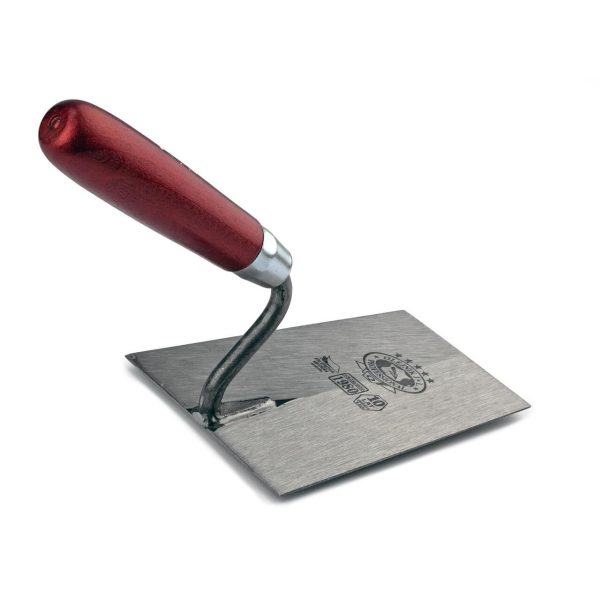 Mistrie otel calit, trapez, lata, 16 cm, maner lemn, Olejnik