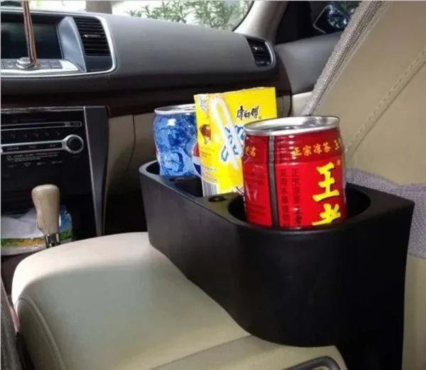 Suport pahare, montaj intre scaun si consola centrala