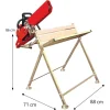 Capra taiat lemne, 88x71x86 cm, max 120 kg, suport pentru drujba, Strend Pro