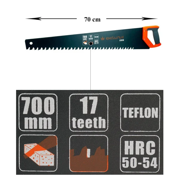Fierastrau BCA 700mm teflonat, 34 dinti VIDIA - RICHMANN EXCLUSIVE