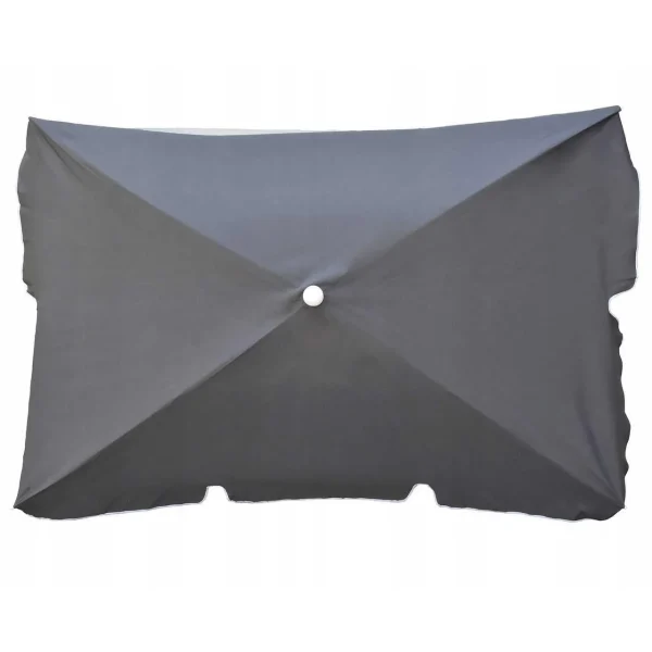 Umbrela balcon/terasa, Jumi, cu manivela, antracit, 220x130x240 cm