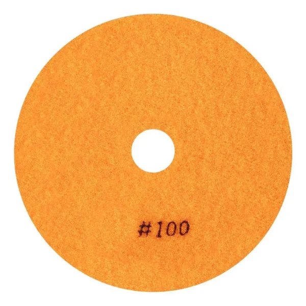 Discheta diamantata, lustruit/slefuit, umed/uscat, flexibila, K100, 125 mm, Graphite