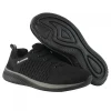 Pantofi casual, textil, talpa spuma Eva, negru si gri, marime 37, ART.MAS