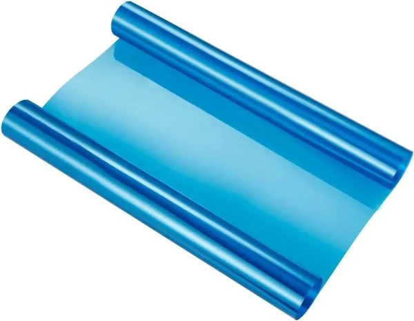 Folie protectie faruri / stopuri auto - Albastru (pret/m liniar) - 053