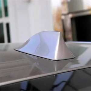 Ornament pentru plafon auto tip "SHARK TAIL" culoare Argintiu