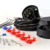 Kit cablaj pentru montaj carlig remorca, priza cu 7 pini, lungime cablu 1,5m