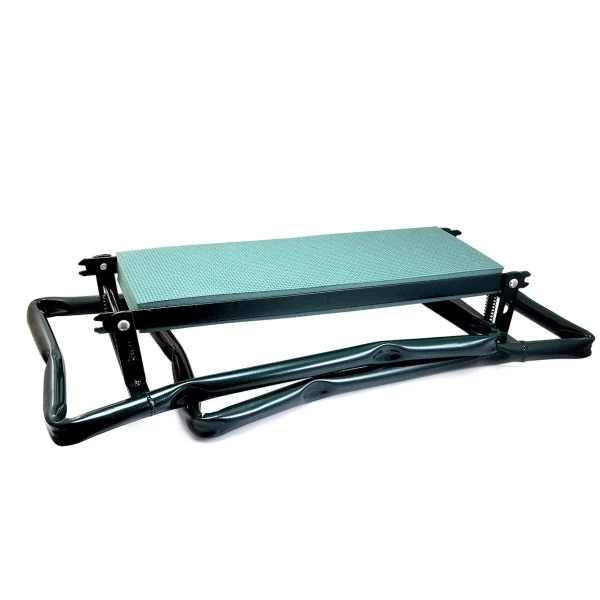 Scaun pliabil gradina, camping, pescuit, verde, max 150 kg, 60x30x50 cm