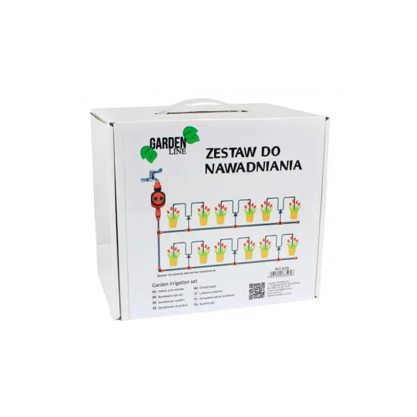Sistem irigatii prin picurare, 64 piese, GardenLine