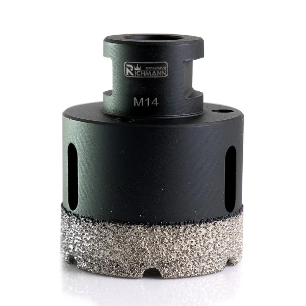 Carote diamantate, vacuum brazed, M14, set 8 buc, 6-68 mm, Richmann Exclusive