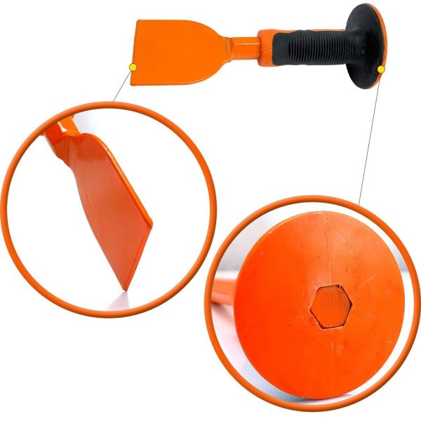 Dalta cu protectie pentru zidarie 220x75 mm, Richmann Exclusive