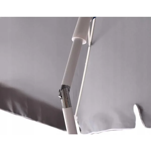 Umbrela balcon/terasa, Jumi, cu manivela, antracit, 220x130x240 cm