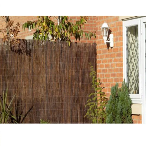 Gard gradina/paravan din rachita naturala, 5x1.5 m