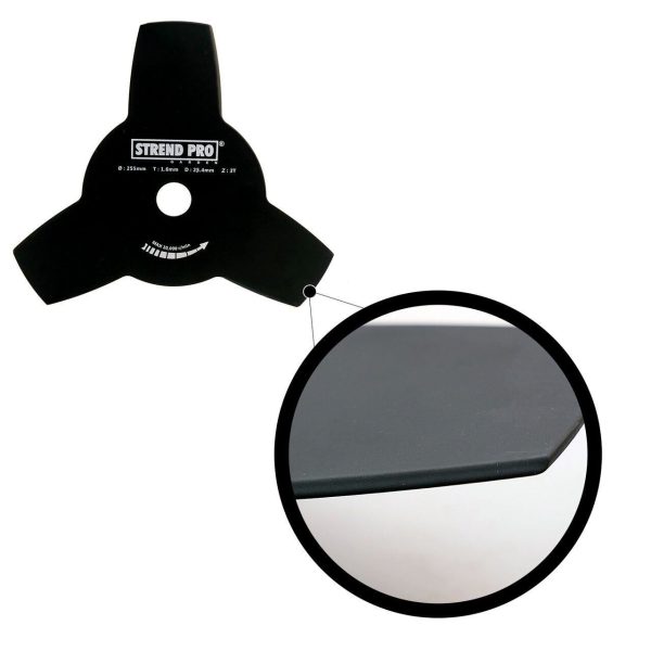 Disc metalic stea pentru motocoasa/trimmer, trei colturi