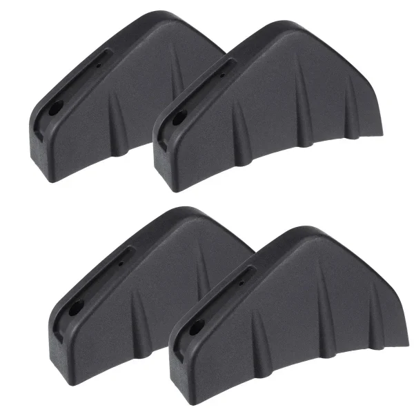 Set 4 ornamente Tuning tip "SPLITTER" pentru bara spate, culoare Neagra