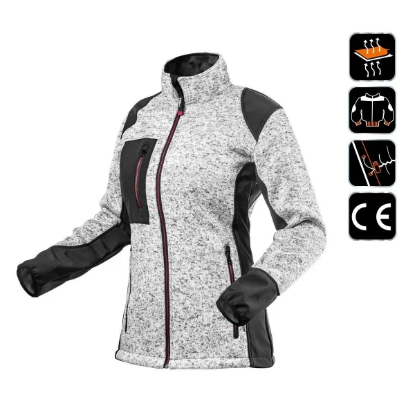 Hanorac tricotat pentru femei, model Woman Line, marimea XXL/44, NEO